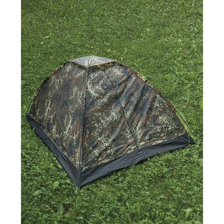 Mil-Tec - Iglu Super 2-Personers telt // Woodland Camouflage-2-XtraGrej