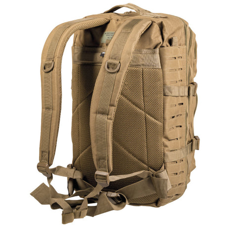 Mil-Tec - Laser Cut Assault Large Rygsæk (36L) // Sand / Ørken-2-XtraGrej