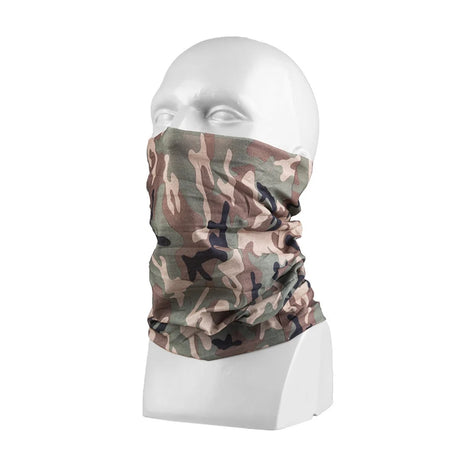 Mil-Tec - Multi Funktionel Hovedbeklædning // Woodland Camouflage-1-XtraGrej