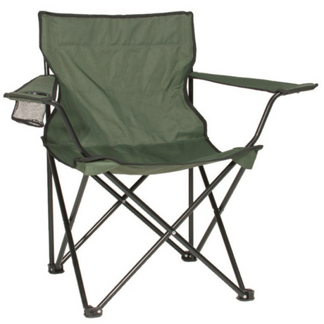 Mil-Tec - Relax Campingstol // Sort-1-XtraGrej