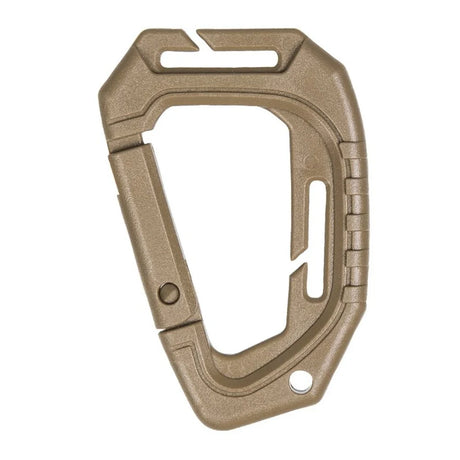 Mil-Tec - Tactical MOLLE Karabiner 2 stk // Coyote-1-XtraGrej