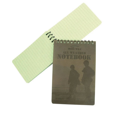 Mil-Tec - Tactical Notebook Brystlomme 8 x 13 cm-1-XtraGrej
