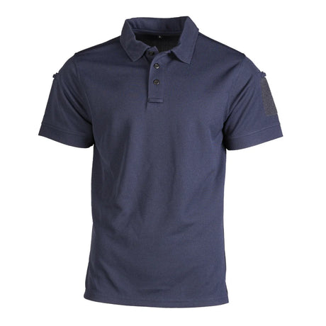 Mil-Tec - Tactical Quickdry Herre Polo T-shirt // Mørkeblå-1-XtraGrej