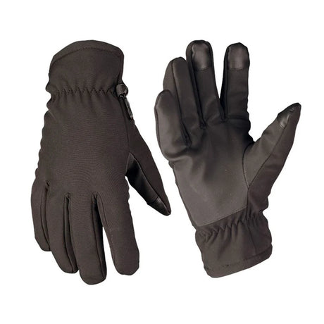 Mil-Tec - Thinsulate Softshell Handsker // Sort-1-XtraGrej
