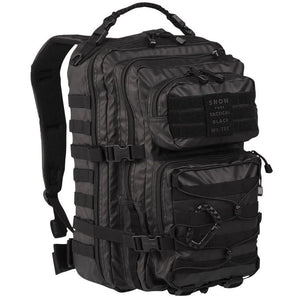 Mil-Tec - US Assault Pack Large Camo 36L // Tactical Black-1-XtraGrej