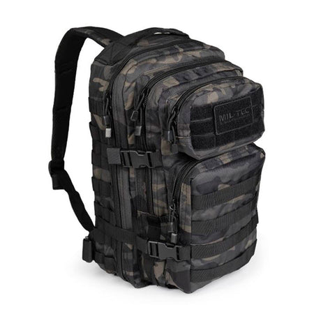 Mil-Tec - US Assault Pack Small 20L // Dark Camo-1-XtraGrej