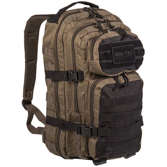 Mil-Tec - US Assault Pack Small // Olivengrøn / Sort-1-XtraGrej