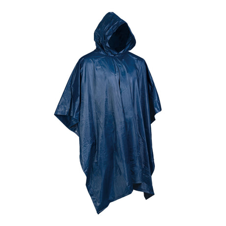 Mil-Tec - Wet Weather Poncho // Blå-1-XtraGrej