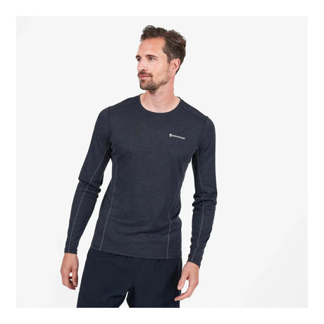 Montane - Dart Langærmet T-shirt Sort-2-XtraGrej