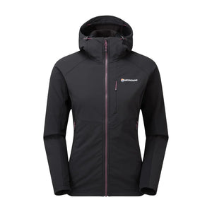 Montane - Krypton Dame Softshell Hoodie // Sort-1-XtraGrej
