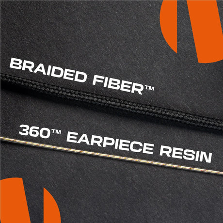 N-ear - 360 Flexo Dynamic™ Dual Radio Øresnegl // Braided Fiber-7-XtraGrej
