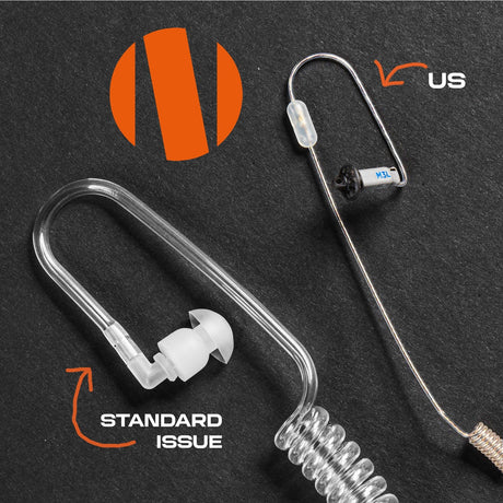 N-ear - 360™ Original Radio Øresnegl // Klar-7-XtraGrej