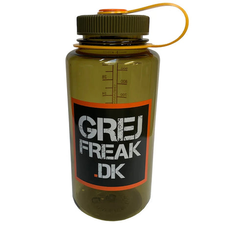 Nalgene - Wide Mouth Drikkeflaske m. GrejFreak.dk Logo 1L-1-XtraGrej
