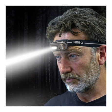 Nebo - EINSTEIN 400 Genopladelig Pandelampe 400 Lumen-5-XtraGrej