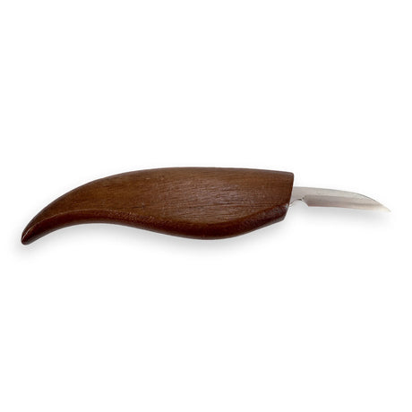 Nordic Bushcraft - Snittekniv 50mm Valnød-1-XtraGrej