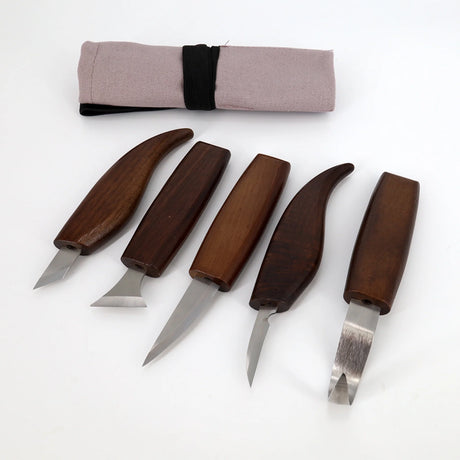 Nordic Bushcraft - Snittekniv Sæt (5 dele)-2-XtraGrej