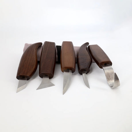 Nordic Bushcraft - Snittekniv Sæt (5 dele)-4-XtraGrej