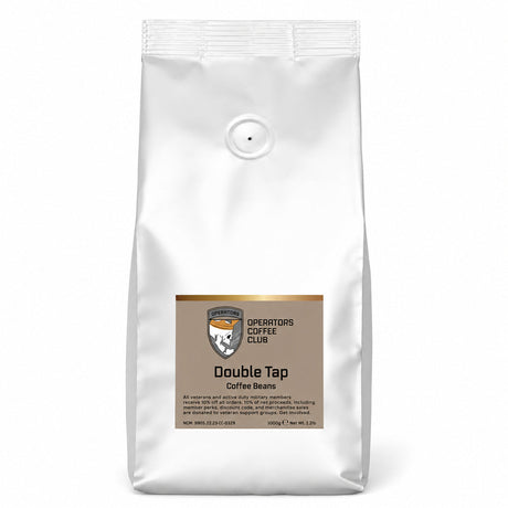 Operators Coffee Club - Double Tap Original Italiensk Espresso Kaffebønner, 1kg-1-XtraGrej