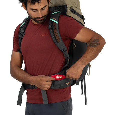 Osprey - Kestrel LT 45 Herre Vandrerygsæk 45L // Moss Green-17-XtraGrej