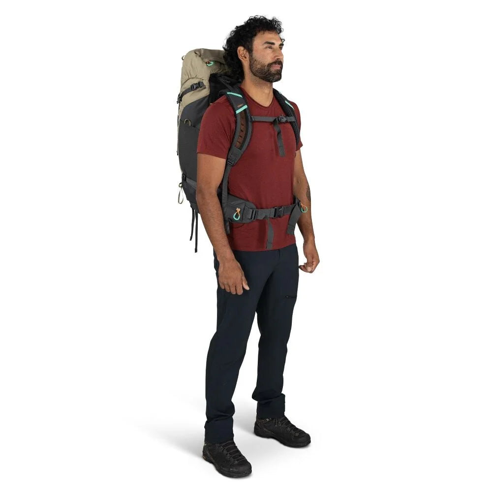 Osprey - Kestrel LT 45 Herre Vandrerygsæk 45L // Moss Green-19-XtraGrej