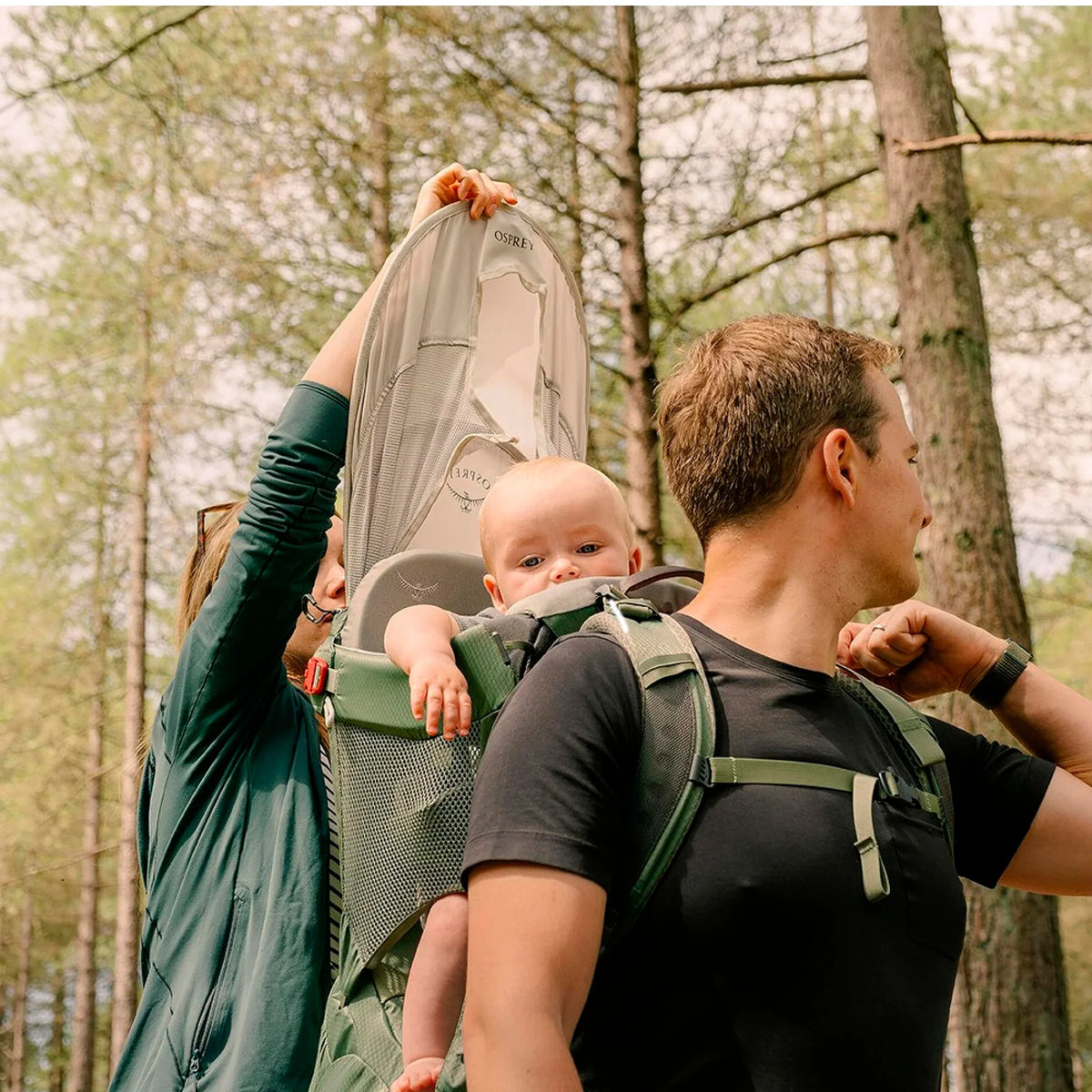 Osprey - Poco Child Carrier W-RC 24L // Koseret Green-8-XtraGrej