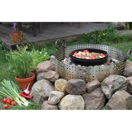 Petromax - Dutch Oven ft12 Fladbundet Støbejernsgryde 10,8L-2-XtraGrej