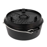 Petromax - Dutch Oven ft4.5 Støbejernsgryde med flad bund (4,5L)-1-XtraGrej