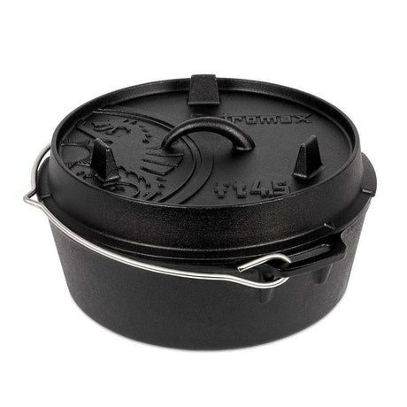 Petromax - Dutch Oven ft4.5 Støbejernsgryde med flad bund (4,5L)-1-XtraGrej