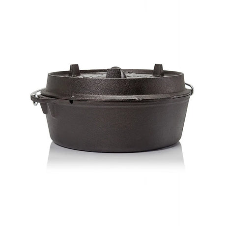 Petromax - Dutch Oven ft6 Fladbundet Støbejernsgryde 5,5L-1-XtraGrej