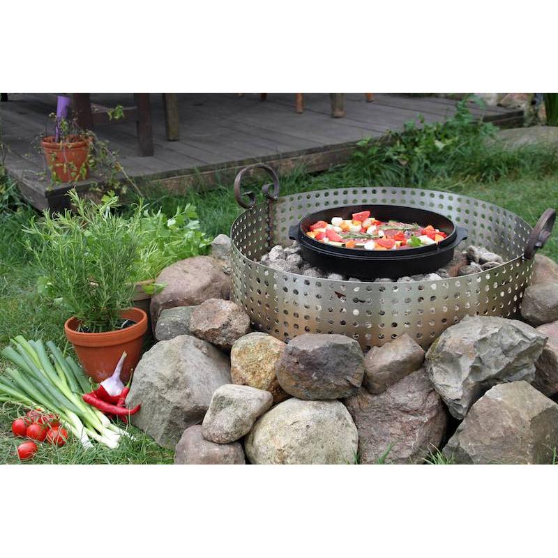 Petromax - Dutch Oven ft6 Fladbundet Støbejernsgryde 5,5L-2-XtraGrej