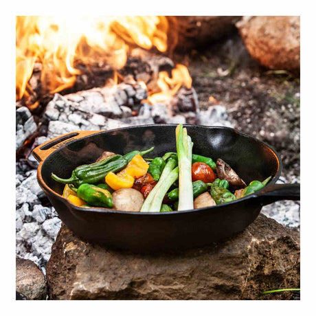 Petromax - Fire Skillet fp25 Stegepande (25 cm) Med Langt Håndtag-3-XtraGrej