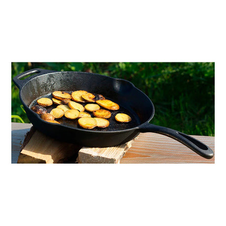 Petromax - Fire Skillet fp25 Stegepande (25 cm) Med Langt Håndtag-6-XtraGrej