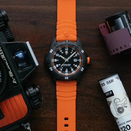 ProTek - PT1004O 42 mm Outdoor Ur // Orange-8-XtraGrej