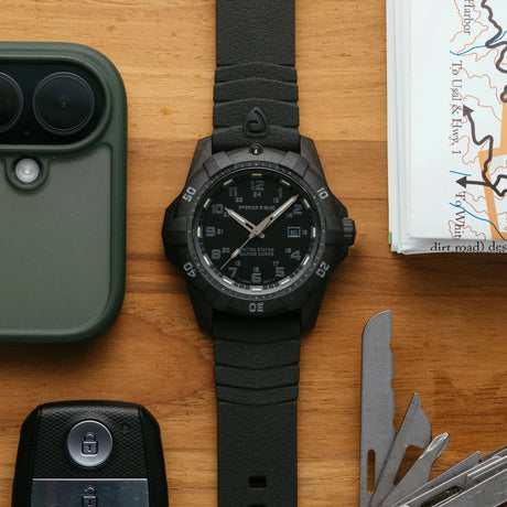 ProTek - PT1011 USMC 42 mm Outdoor Ur // Sort-10-XtraGrej