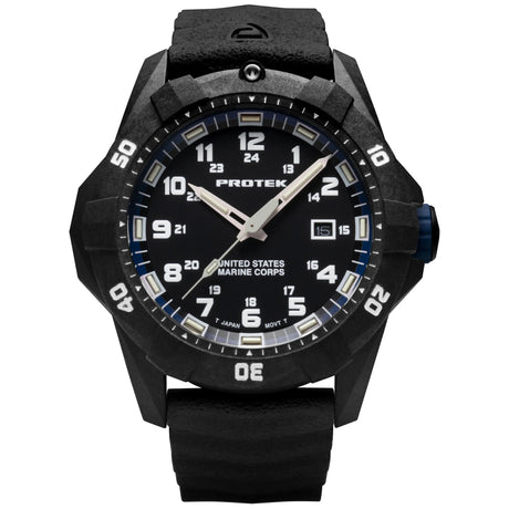 ProTek - PT1013 USMC 42 mm Outdoor Ur // Sort & Blå-1-XtraGrej