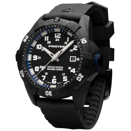 ProTek - PT1013 USMC 42 mm Outdoor Ur // Sort & Blå-2-XtraGrej