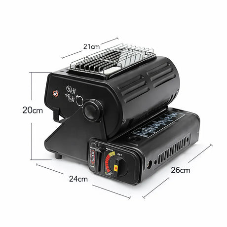 Readybox - 2-i-1 Gasvarmer & Gaskomfur-3-XtraGrej