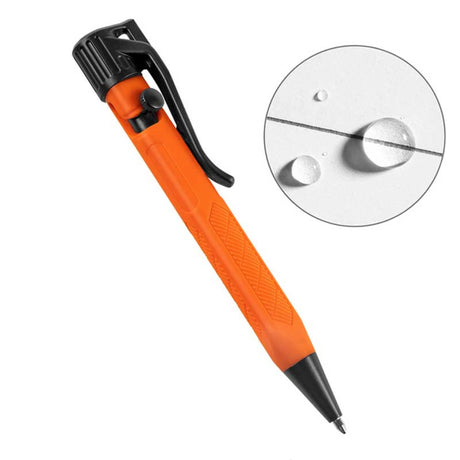 Rite In The Rain - Mini Bolt-Action Pen // Safety Blaze Orange-1-XtraGrej