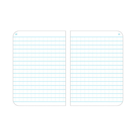 Rite In The Rain - Mini Stapled Notebook (3-pak) // Gul-3-XtraGrej