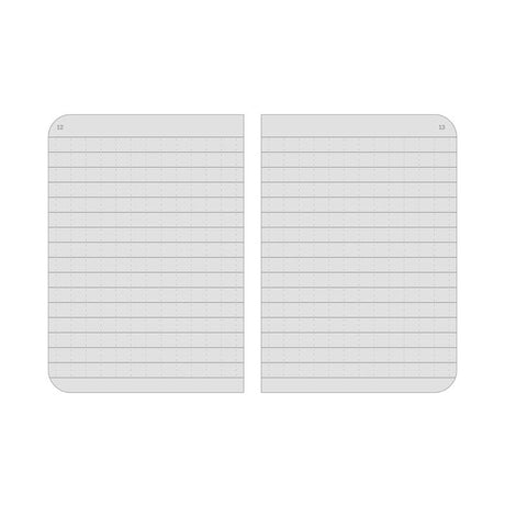 Rite In The Rain - Mini Stapled Notebook (3-pak) // Gul-6-XtraGrej