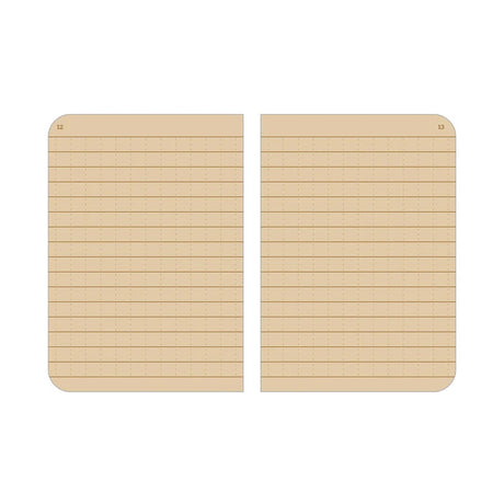 Rite In The Rain - Mini Stapled Notebook (3-pak) // Sand-5-XtraGrej