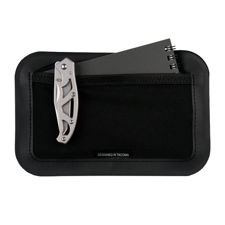 Rite In The Rain - Monsoon Rapid // Small Utility Pouch 4.5X7 Black W/Velcro-4-XtraGrej