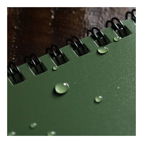 Rite In The Rain - Side Spiral Notebook 22 x 16,8 cm // Olivengrøn-6-XtraGrej
