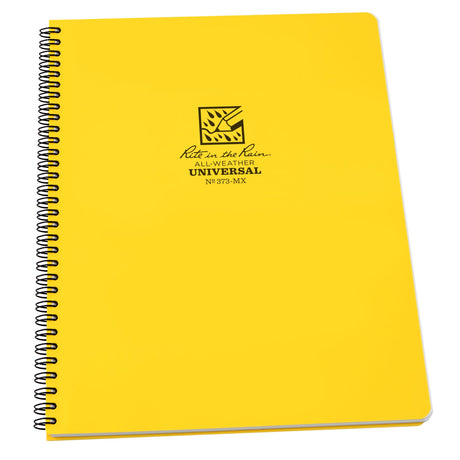 Rite in The Rain - Side Spiral Notebook 22 x 28 cm // Gul-1-XtraGrej