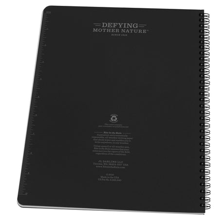 Rite in The Rain - Side Spiral Notebook 22 x 28 cm // Sort-2-XtraGrej