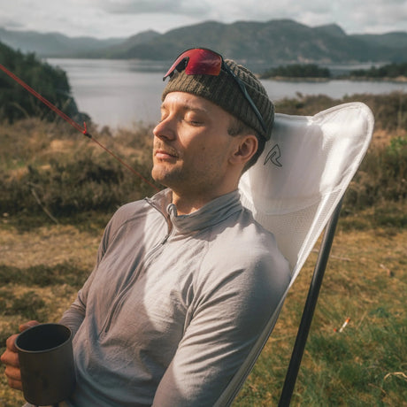 Robens - Pathfinder Carbon Foldbar Letvægt Campingstol // Hvid-8-XtraGrej
