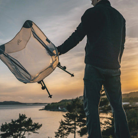 Robens - Pathfinder Carbon Foldbar Letvægt Campingstol // Hvid-9-XtraGrej