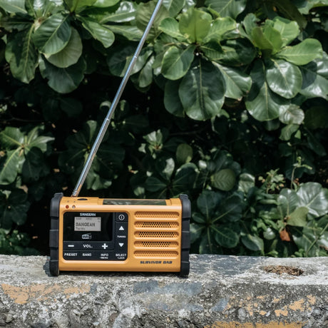 Sangean - MMR-88 DAB+/FM-RDS Multi-Powered Nødradio // Gul-6-XtraGrej