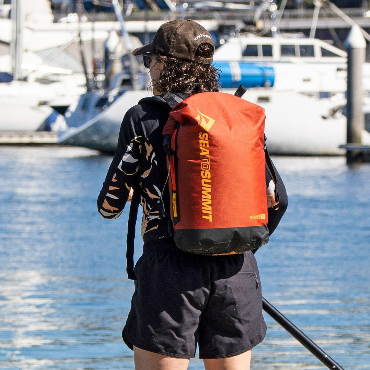 Sea to Summit - Big River Dry Rygsæk 30L // Sort-8-XtraGrej