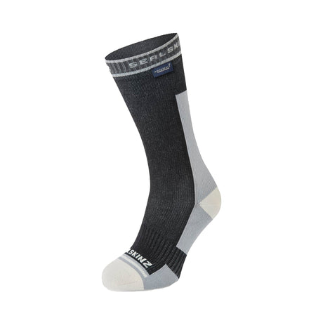 Sealskinz - Holverstone Mid Vandtætte Sokker // Sort-1-XtraGrej